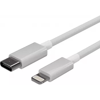 SHIVERPEAKS Flexline Cable USB-C a Lightning de carga, PD, blanco, 1,5m (FL31-13052)