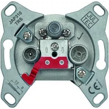 Jultec JAP310TSD Toma de antena 10 dB, de paso, programable