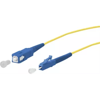 METZ CONNECT OpDAT cable de conexión SC-S/LC-S OS2 5,0 m
