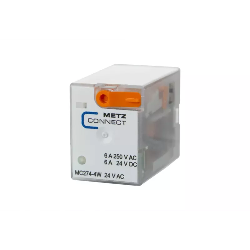 METZ CONNECT BTR NETCOM relé industrial 4PDT 24VAC 7A relé enchufable 110017101407
