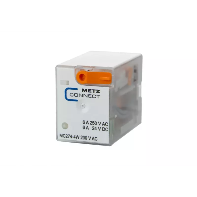 METZ CONNECT relé 274 230VAC 4PDT LED relé industrial enchufable 110017051407
