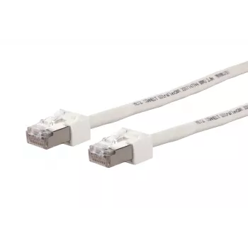 METZ CONNECT Ultraflex500 cable de conexión RJ-45 (M) a RJ-45 (M) 10,0 m S/FTP CAT 6 apantallado libre de halógenos blanco (13084VA088-E)