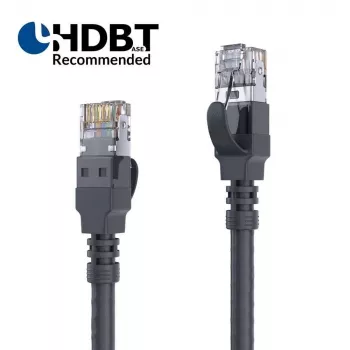 PureLink AVIT Media Series Cable de red CAT 6a SFTP RJ-45 (M) a RJ-45 (M) 25 m negro LSZH