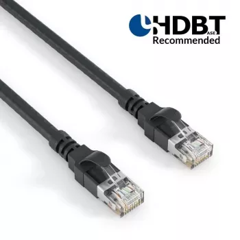 PureLink AVIT Media Series Cable de red CAT 6a SFTP RJ-45 (M) a RJ-45 (M) 25 m negro LSZH