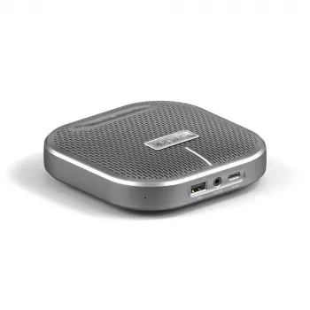 PureLink PureTools Altavoz de conferencia Quad Mic - Altavoz Bluetooth portátil 3W con matriz de micrófonos omnidireccional (PT-SPEAK-100)