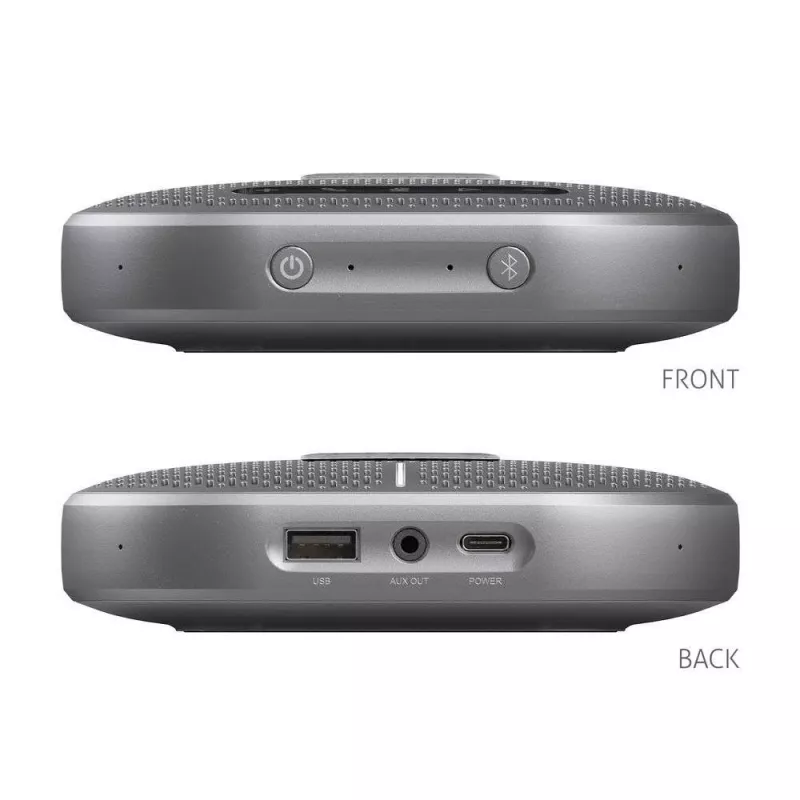 PureLink PureTools Altavoz de conferencia Quad Mic - Altavoz Bluetooth portátil 3W con matriz de micrófonos omnidireccional (PT-SPEAK-100)