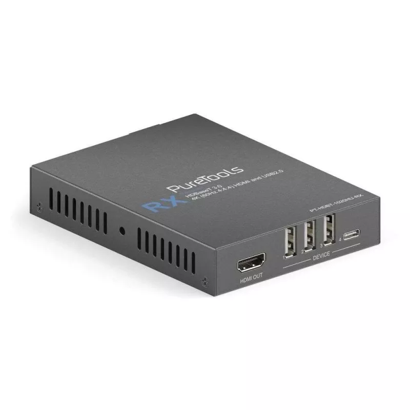 PureLink receptor HDBaseT HDMI y USB 2.0 - 3.0 - 4K 60Hz 4:4:4 USB 2 - digital/datos - digital/pantalla/vídeo