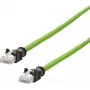 Metz Connect cable de conexión CAT 6a S/FTP 1 m verde con funda PUR