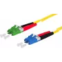 METZ CONNECT OpDAT cable de conexión LC dúplex a LC dúplex APC OS2 monomodo 3,0 m