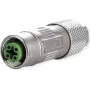 METZ CONNECT conector hembra M12 codificado D IP67 para montaje en campo (MMF881A115)