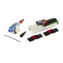 METZ CONNECT conector macho SC/UPC OS2 monomodo, carcasa beige, protección antiacodamiento azul, pack de 20