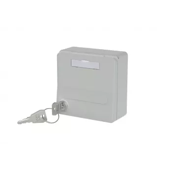 METZ CONNECT Caja empotrable IP44 2 puertos para módulo MC gris - Accesorio de red