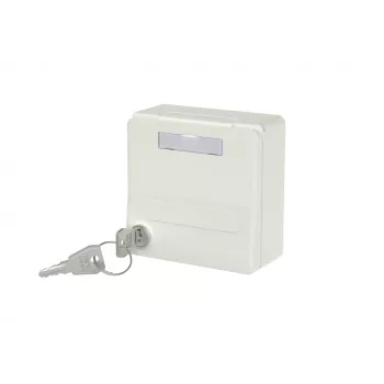 METZ CONNECT Caja empotrable IP44 2 puertos sin equipar para módulo MC blanco puro