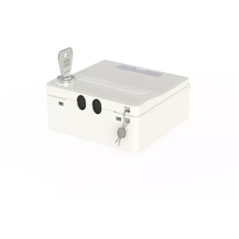 METZ CONNECT Caja empotrable IP44 2 puertos sin equipar para módulo MC blanco puro