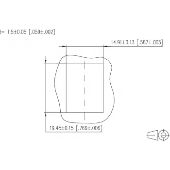 METZ CONNECT 130861-0202KE Roseta de pared de fibra óptica LC-Duplex OM4 2 puertos blanca