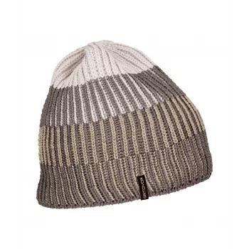 Gorro de punto Ortovox Deep Knit - Dark Grey Brown