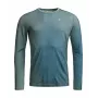 Ortovox 185 Rock'N'Wool Print LS - AOP Green Sage, talla M