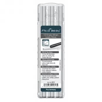Set de minas Pica BIG DRY FOR ALL blanco - 12 minas