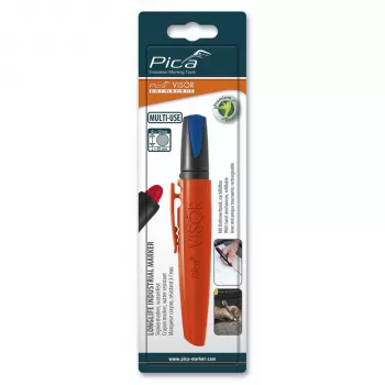 Rotulador permanente Pica VISOR, azul / SB