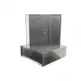 MEDIARANGE BOX21-M caja jewel - 1 disco - negro - transparente - plástico - 120 mm - 140 mm