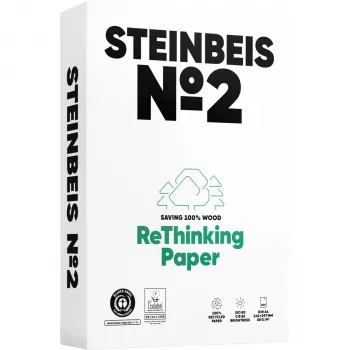 Steinbeis N.º 2 Papel reciclado A4 80 g/m² 500 hojas ISO 80