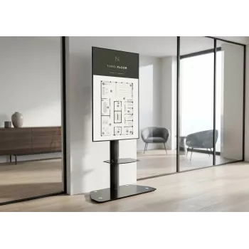 celexon Professional Adjust-3270MP Soporte móvil con carro para pantallas en vertical de 32-70