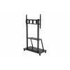 Celexon Economy 55110MP Soporte móvil para TV de pantallas planas, acero lacado, negro mate, tamaño de pantalla 139,7-279,4 cm (55-110 inch)