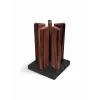 KAI Bloque magnético para cuchillos Stonehenge Nogal
