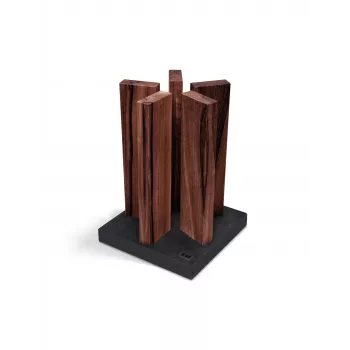 KAI Bloque magnético para cuchillos Stonehenge Nogal