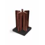 KAI Bloque magnético para cuchillos Stonehenge Nogal