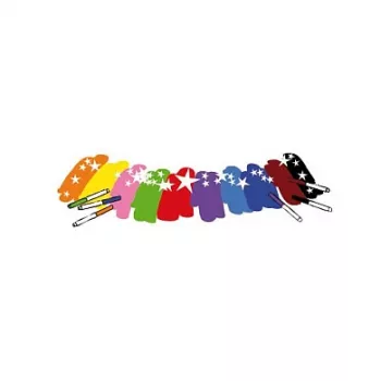Malinos 300011 Babyzauber set de plastilina - 10 sticks multicolor, 5 mm, que no se seca, certificado CE