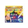 Malinos 300011 Babyzauber set de plastilina - 10 sticks multicolor, 5 mm, que no se seca, certificado CE