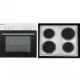 RESPEKTA EB 6000 SET IX N Conjunto de horno empotrable con placa vitrocerámica, horno multifunción 66L, acero inoxidable