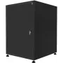 RESISTER Armario de 19 inch - Mayor protección contra el polvo - 15 HE - Puerta de acero - 600x800 mm - Negro (99RRSJ1568BVT)