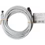 IT-BUDGET Cable de parcheo Premium de cobre macizo - Flex AWG 26 - Cat.8.1 - 2000 MHz - libre de halógenos - PoE+ - 40 Gbit - gris - 5 m