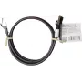 IT-BUDGET Cable de parcheo Premium de cobre macizo - Flex AWG 26 - Cat.8.1 - 2000 MHz - Libre de halógenos - PoE+ - 40 GBit - Negro - 1,5 m