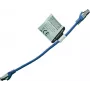 IT-BUDGET Cable de red Full Copper Premium Patch - Flex AWG 26 - Cat.8.1 - 2000 MHz - libre de halógenos - PoE+ - 40 Gbit - azul - 0,5 m