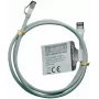 IT-BUDGET Cable de red Full Copper Premium Patch - Slim AWG 28 - Cat.8.1 - 2000 MHz - libre de halógenos - PoE+ - 40 Gbit - gris - 1 m