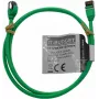 IT-BUDGET Cable de red Full Copper Premium Patch - Slim AWG 28 - Cat.8.1 - 2000 MHz - libre de halógenos - PoE+ - 40 Gbit - verde - 1 m