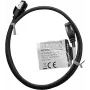 IT-BUDGET Cable de red Full Copper Premium Patch - Slim AWG 28 - Cat.8.1 - 2000 MHz - libre de halógenos - PoE+ - 40 Gbit - negro - 1 m