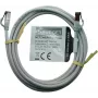 IT-BUDGET Cable de red Full Copper Premium Patch - Slim AWG 28 - Cat.8.1 - 2000 MHz - libre de halógenos - PoE+ - 40 Gbit - gris - 3 m