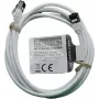 IT-BUDGET Cable de red Full Copper Premium Patch - Slim AWG 28 - Cat.8.1 - 2000 MHz - libre de halógenos - PoE+ - 40 Gbit - blanco - 3 m (90ITBSLIM81PK3W)