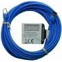 IT-BUDGET Cable de red Full Copper Premium Patch - Slim AWG 28 - Cat.8.1 - 2000 MHz - libre de halógenos - PoE+ - 40 Gbit - azul - 5 m (90ITBSLIM81PK5B)