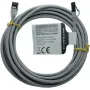 IT-BUDGET Cable de red Full Copper Premium Patch - Slim AWG 28 - Cat.8.1 - 2000 MHz - libre de halógenos - PoE+ - 40 Gbit - gris - 5 m (90ITBSLIM81PK5G)
