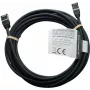IT-BUDGET Cable de red Full Copper Premium Patch - Slim AWG 28 - Cat.8.1 - 2000 MHz - libre de halógenos - PoE+ - 40 Gbit - negro - 5 m (90ITBSLIM81PK5S)