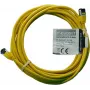 IT-BUDGET Cable de red Full Copper Premium Patch - Slim AWG 28 - Cat.8.1 - 2000 MHz - libre de halógenos - PoE+ - 40 Gbit - amarillo - 5 m (90ITBSLIM81PK5Y)