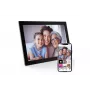 XORO marco de fotos digital WiFi de 10,1 pulgadas con pantalla IPS multitáctil, 16 GB, Negro