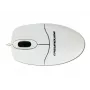 GETT GCQ EasyMouse ratón ergonómico con cable - Ambidiestro - Óptico - 800 DPI - Negro