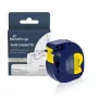 MediaRange cartucho de cinta de etiquetas Dymo compatible 12mm x 4m Negro sobre amarillo (MRDY91222)
