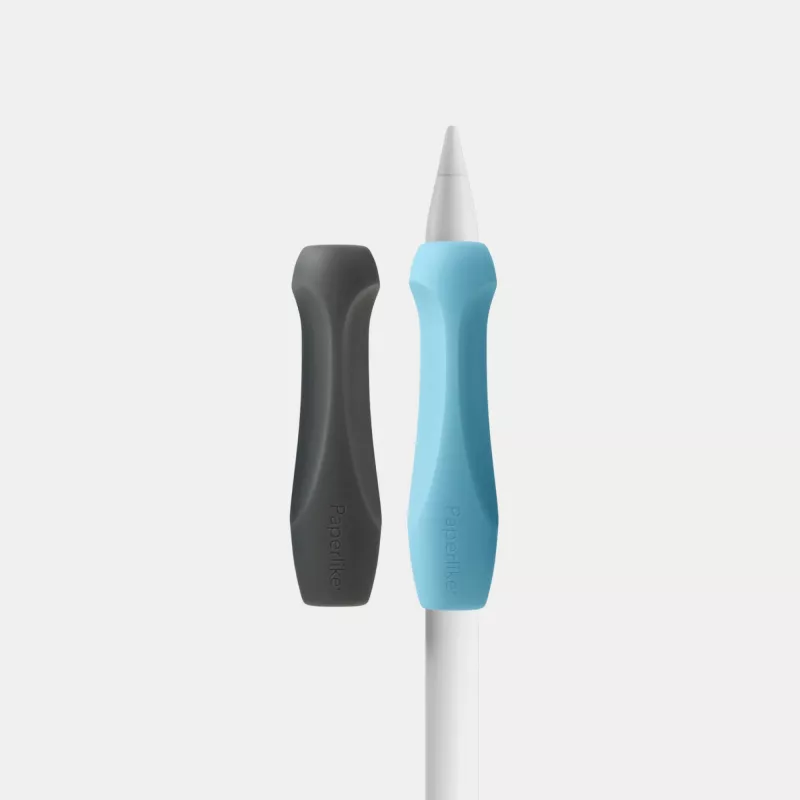 Paperlike Pencil Grips V2, gris/azul, pack de 2